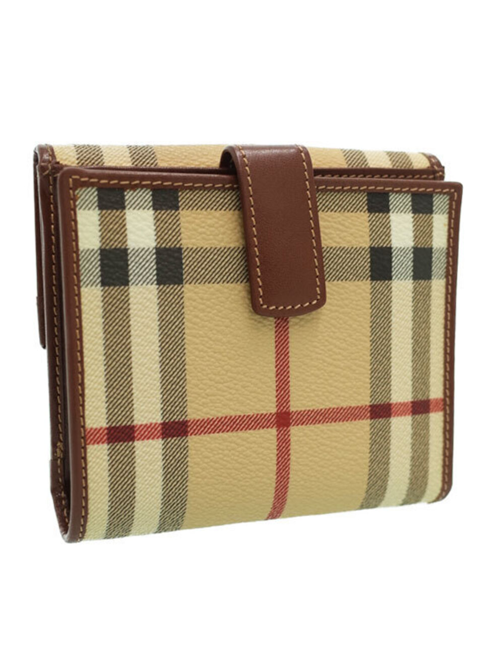 Burberry Wallet Snap Double Black